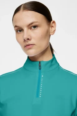 Flash Sale Adiola Quarter Zip Mid Layer Golf|Base & Mid Layers