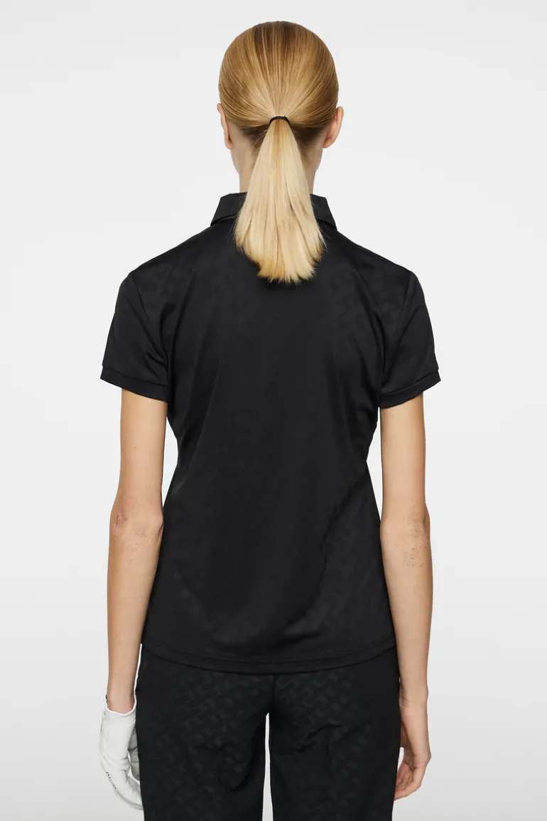 Cheap Alaya Jacquard Polo Golf|Tops