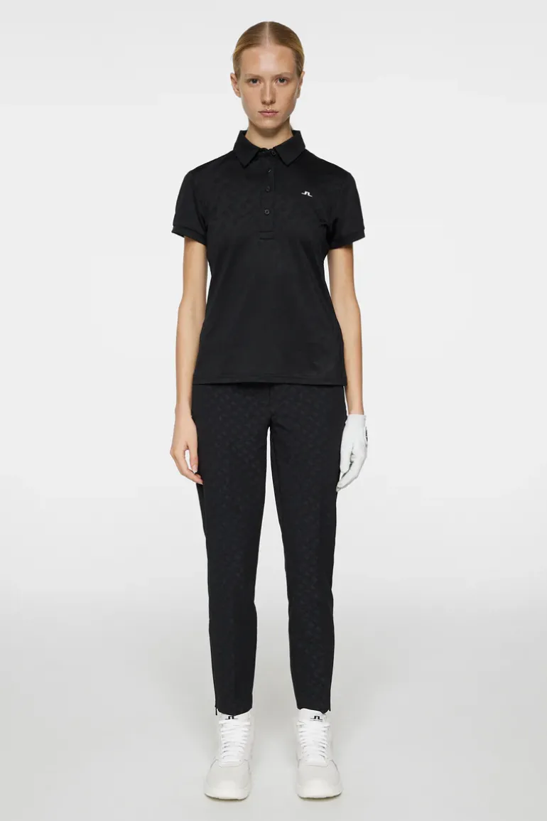 Cheap Alaya Jacquard Polo Golf|Tops
