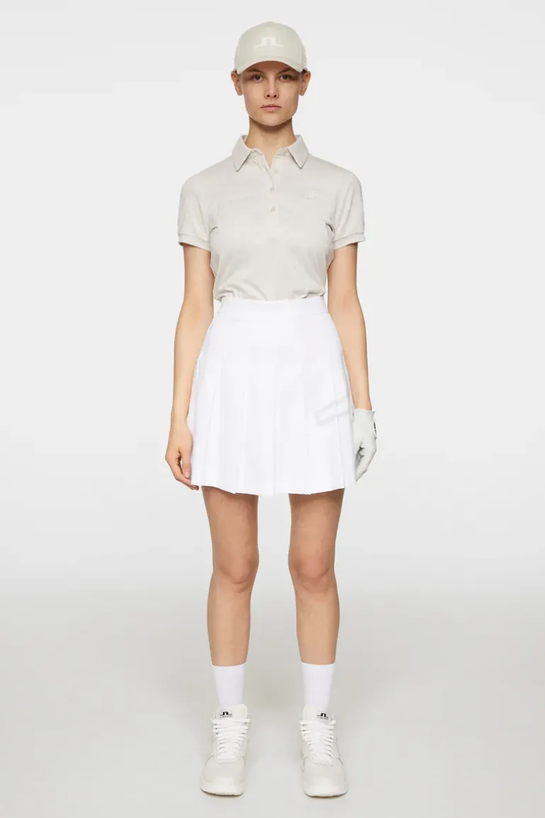 Clearance Alaya Jacquard Polo Golf|Tops