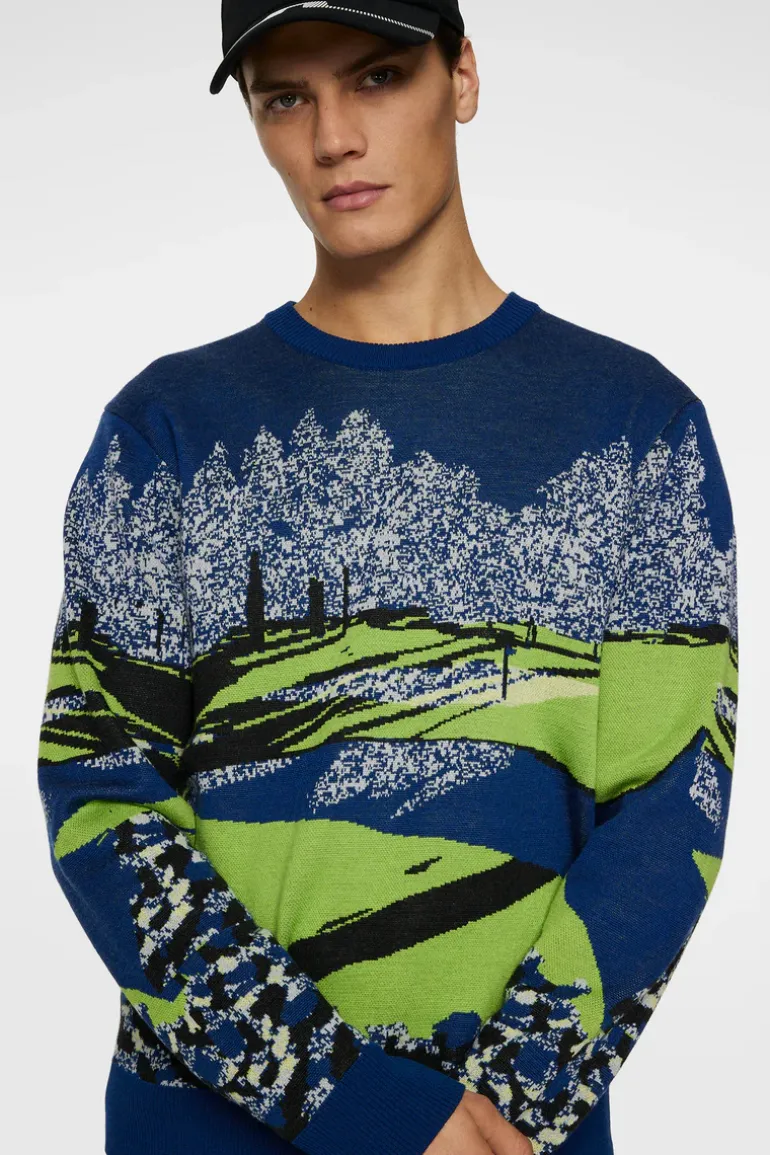 Outlet Alexander Jacquard Sweater Golf|Knitwear
