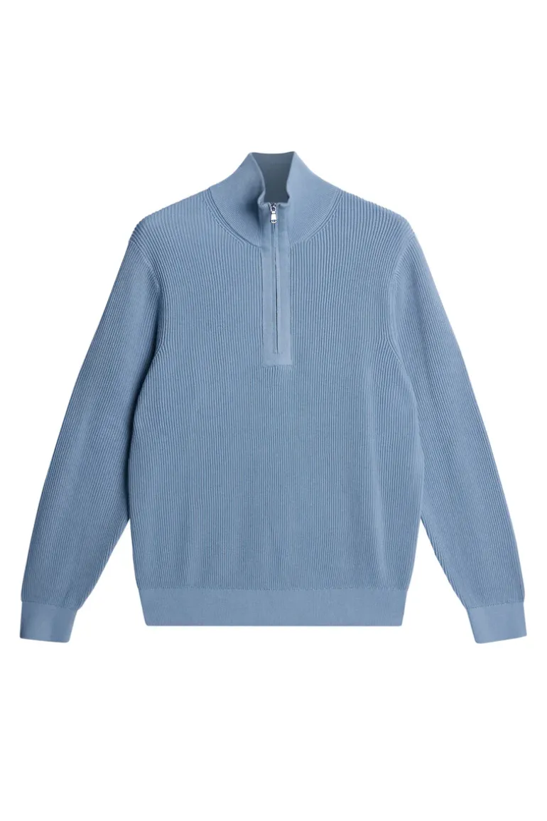 Hot Alex Half Zip Knitted Sweater Knitwear|Tops
