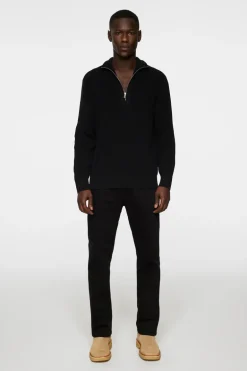 Cheap Alex Half Zip Knitted Sweater Knitwear|Tops
