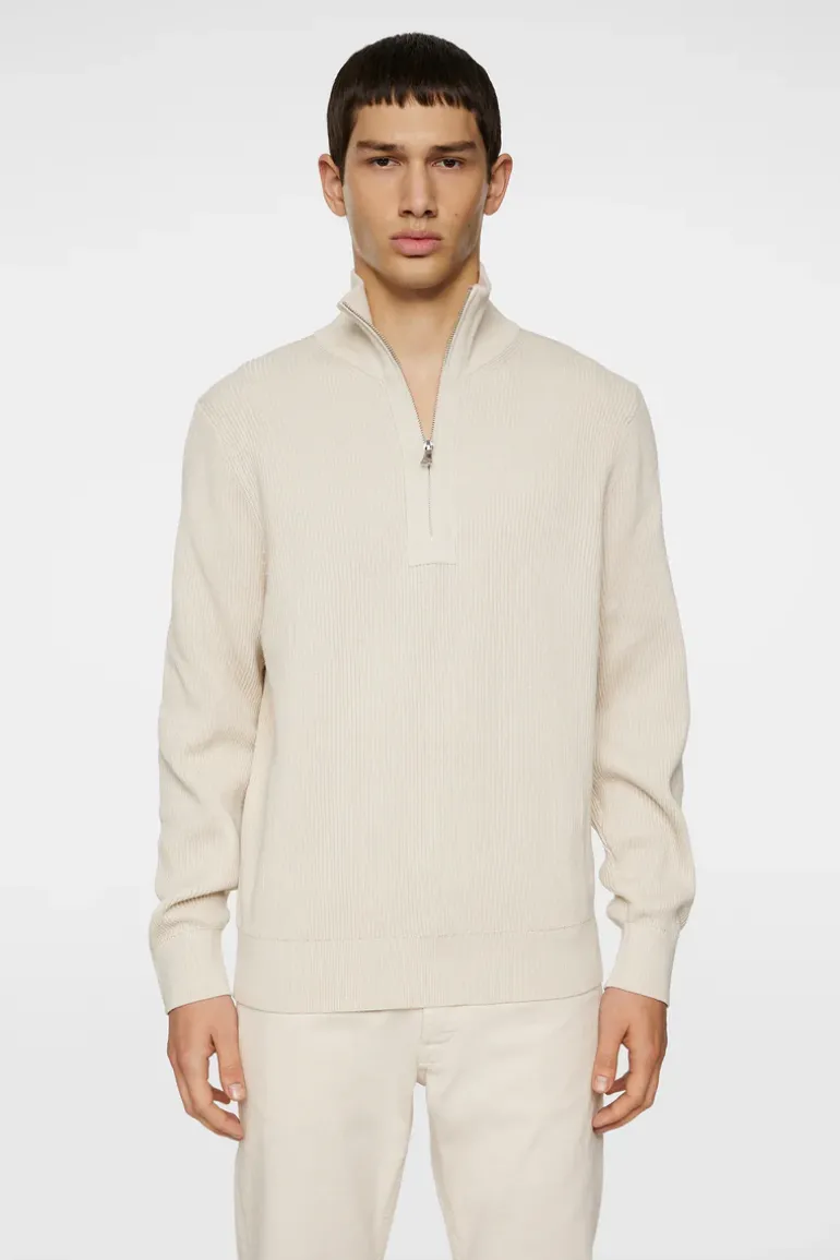 Discount Alex Half Zip Knitted Sweater Knitwear|Tops