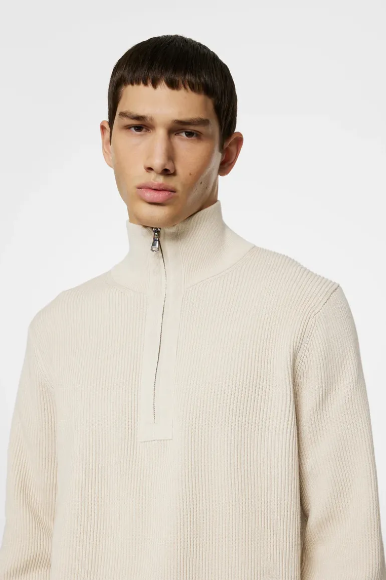 Discount Alex Half Zip Knitted Sweater Knitwear|Tops