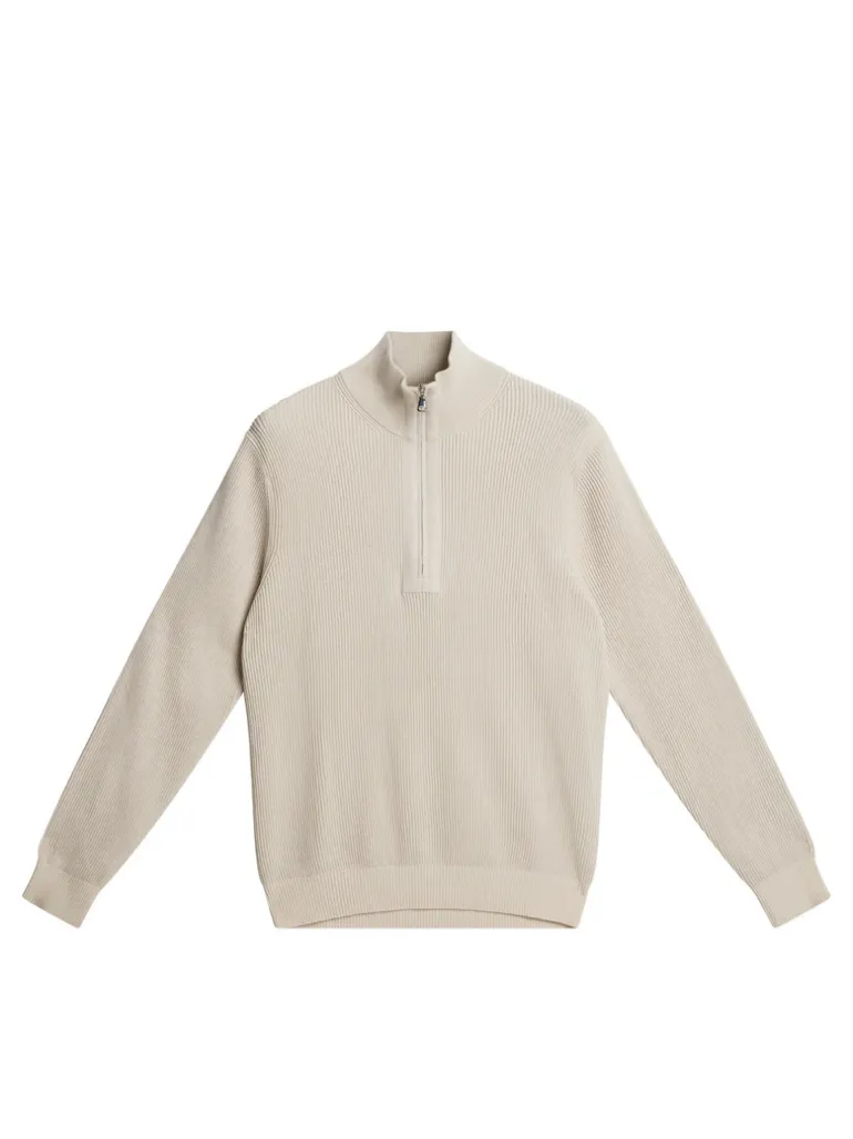 Cheap Alex Half Zip Knitted Sweater Knitwear|Tops