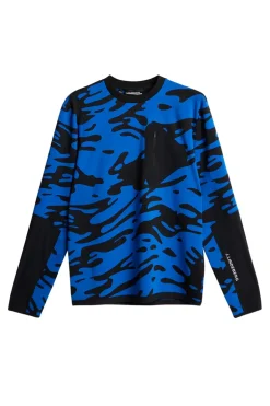 Store Alonso Jacquard Crew Neck Base & Mellomlag|Utendørs