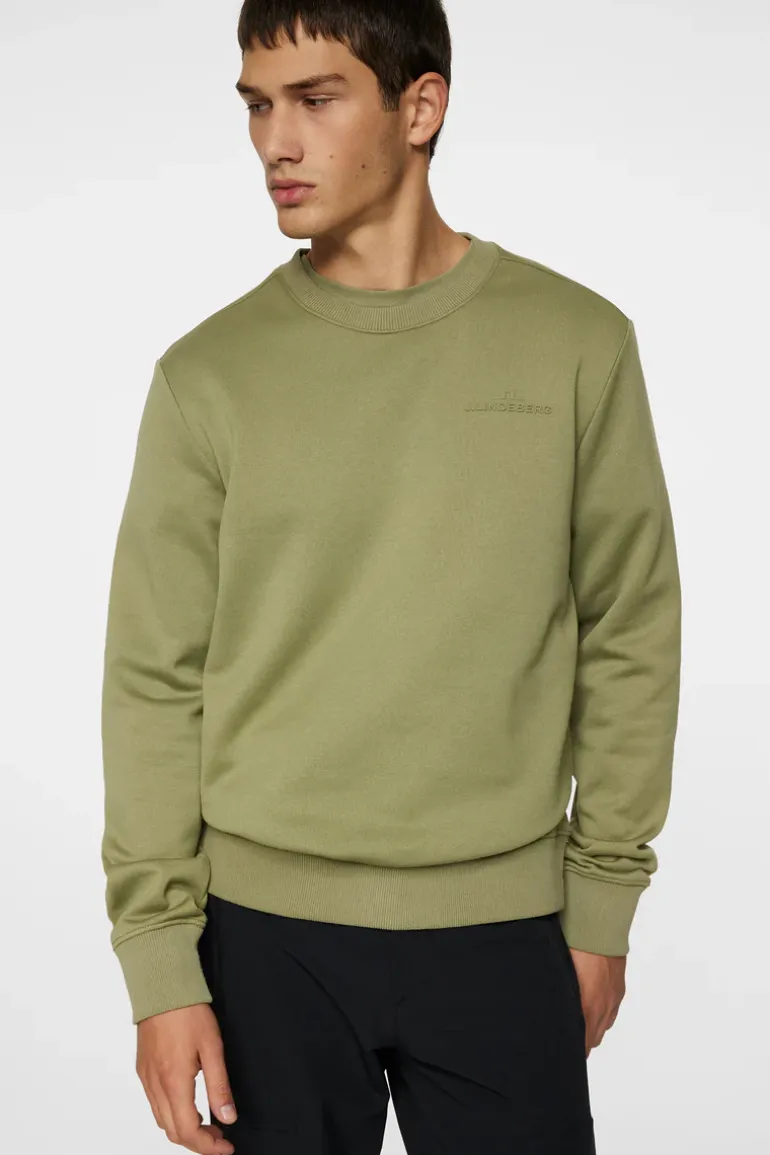 Store Alpha Crew Neck Gensere|Aktiv