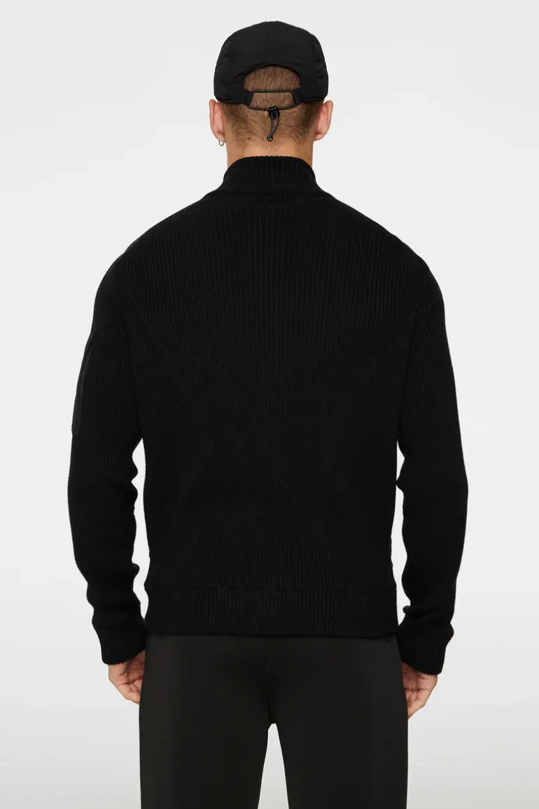Best Beck Knitted Hybrid Jacket Knitwear|Tops