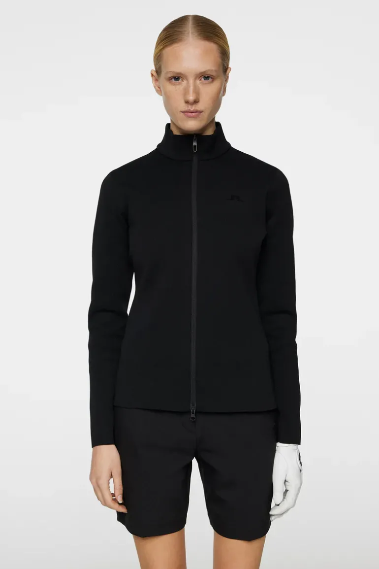 Shop Bell Tech Knit Zip Sweater Golf|Knitwear