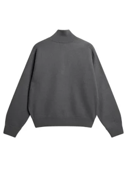 Best Bon Boiled Wool Quarter Zip Knitwear|Tops