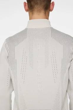 Hot Bo Tech Knit Zip Sweater Golf|Knitwear