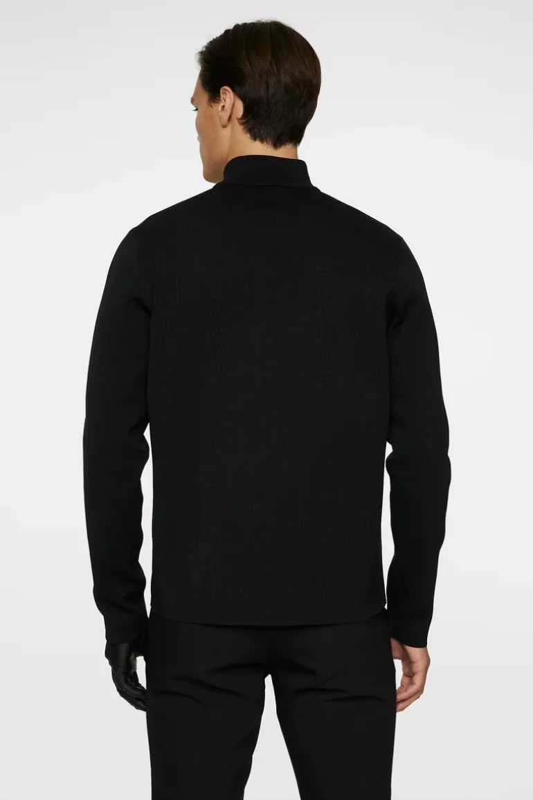 Discount Bo Tech Knit Zip Sweater Golf|Knitwear
