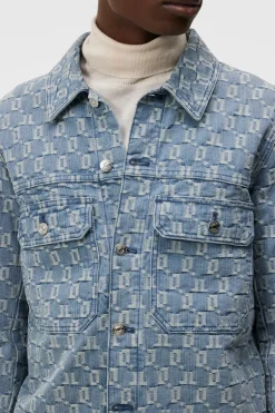 New Cam Jacquard Denim Jacket Accessories|Undertøy