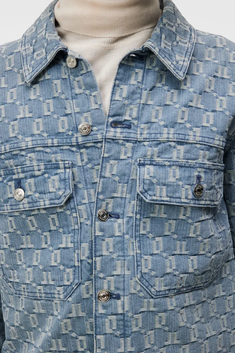 New Cam Jacquard Denim Jacket Accessories|Undertøy