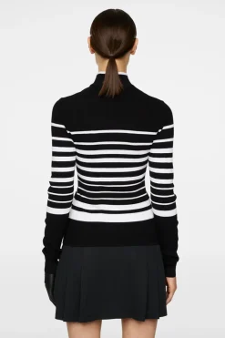 Sale Cheryl Knitted Zip Sweater Golf|Tops