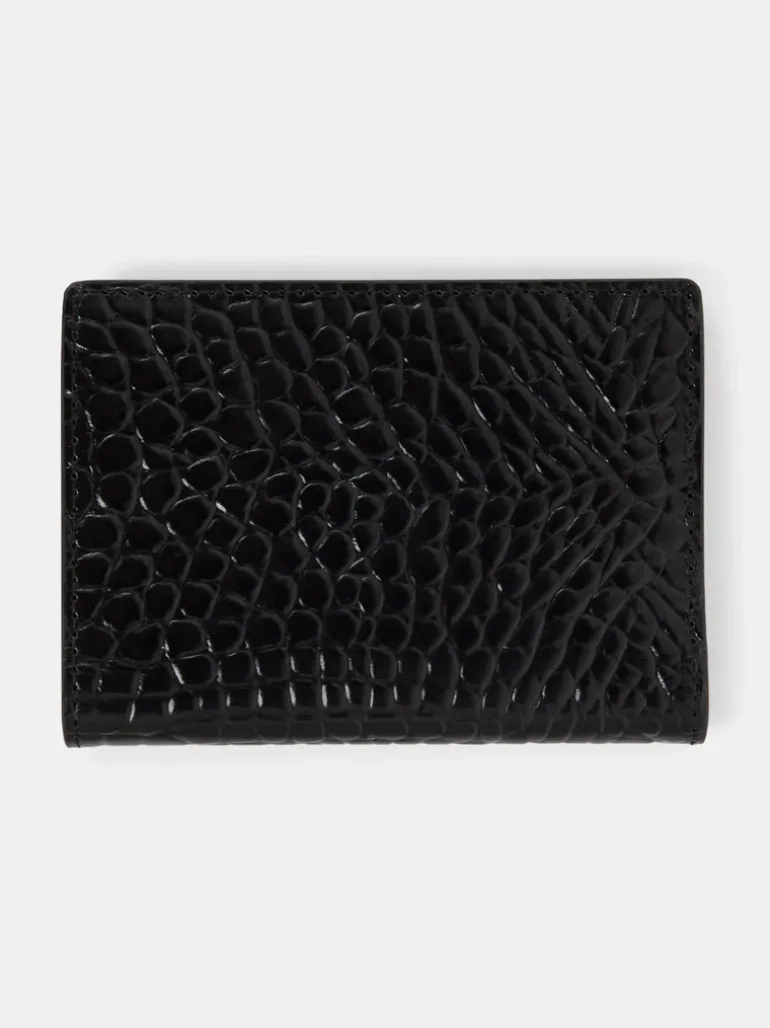 Clearance Croc Folded Card Holder Wallets|Accessories