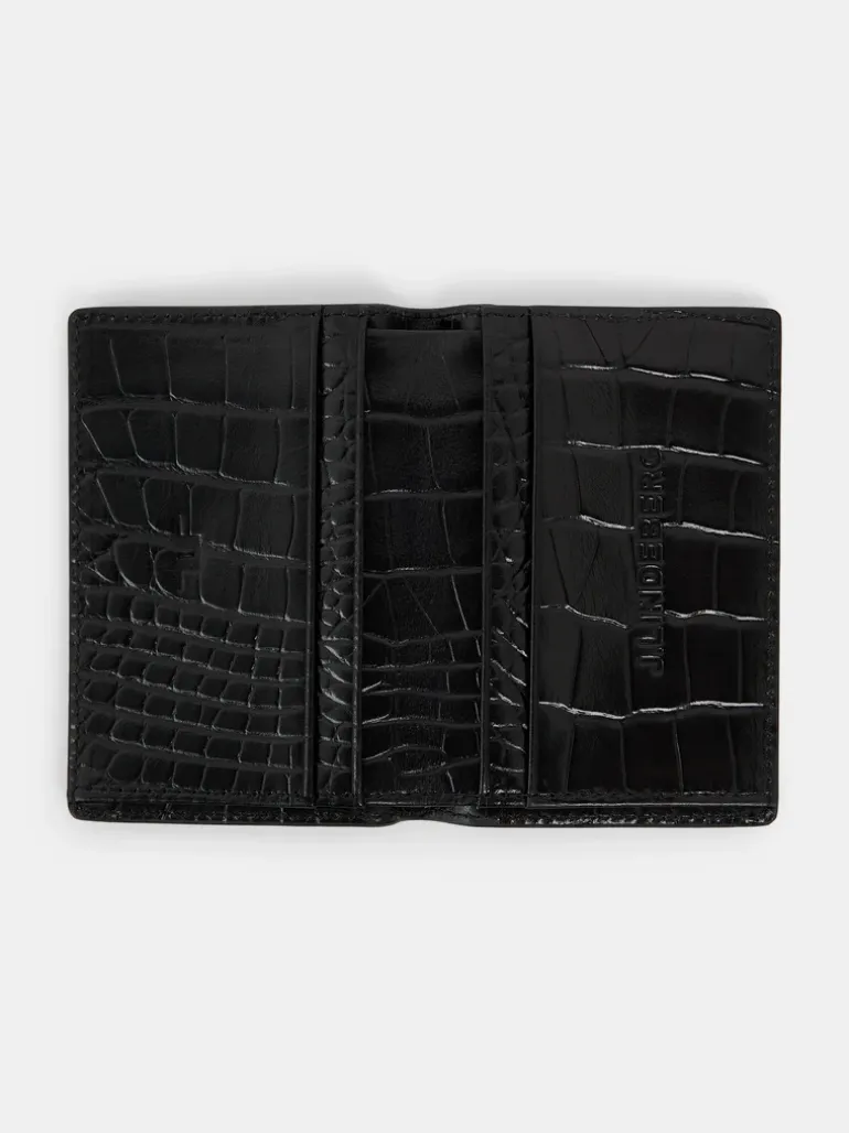Clearance Croc Folded Card Holder Wallets|Accessories