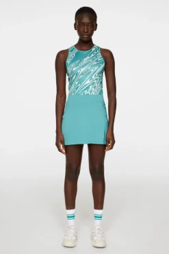 Outlet Delia Printed Tank Top Overdeler|Tennis