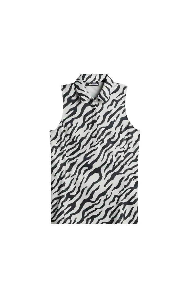 New Dena Print Sleeveless Top Golf|Tops