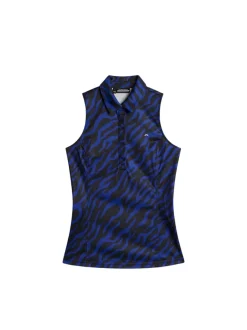 Store Dena Print Sleeveless Top Golf|Tanks