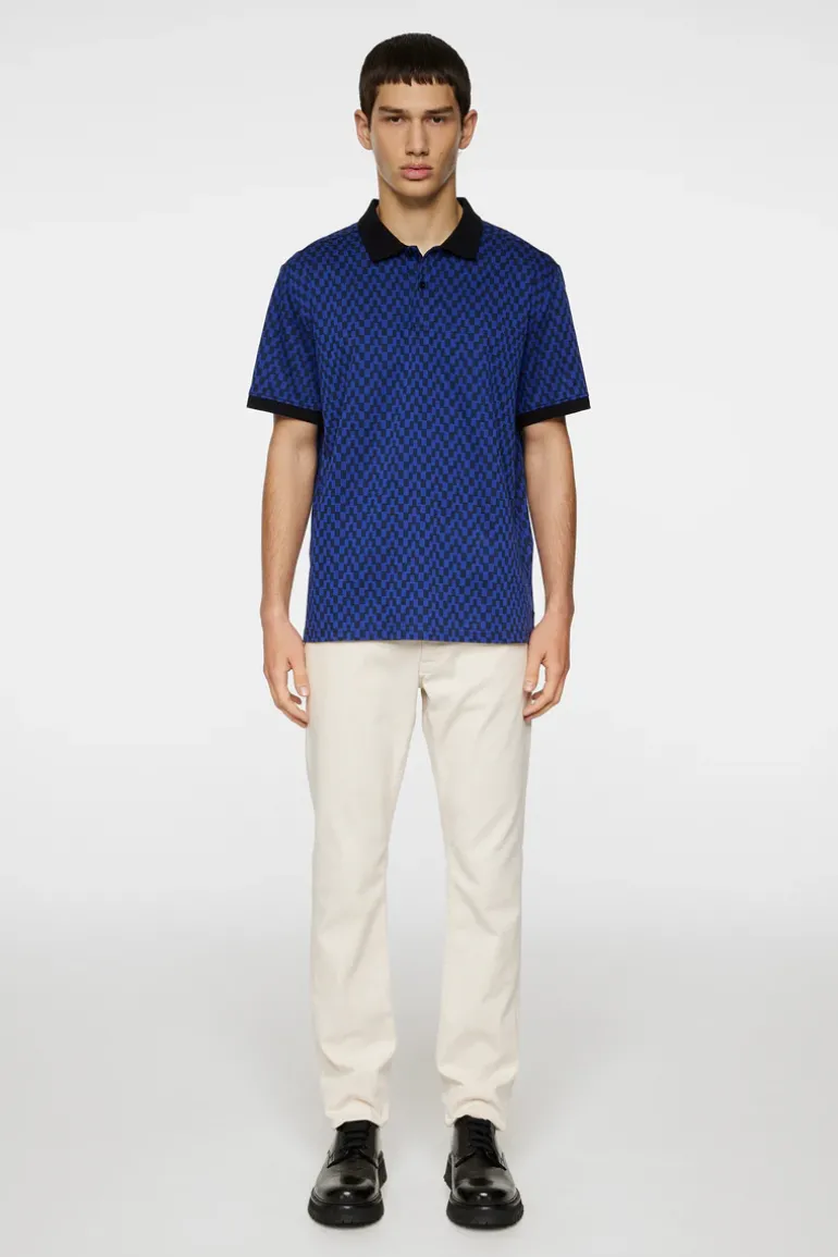 Fashion Devon Jacquard Polo Polo Shirts|Tops