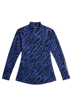 Hot Ella Print Compression Top Golf|Base & Mid Layers