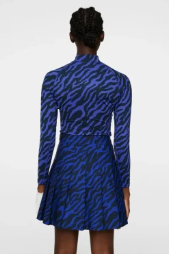 Hot Ella Print Compression Top Golf|Base & Mid Layers