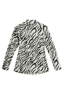 Cheap Ella Print Compression Top Golf|Base & Mid Layers