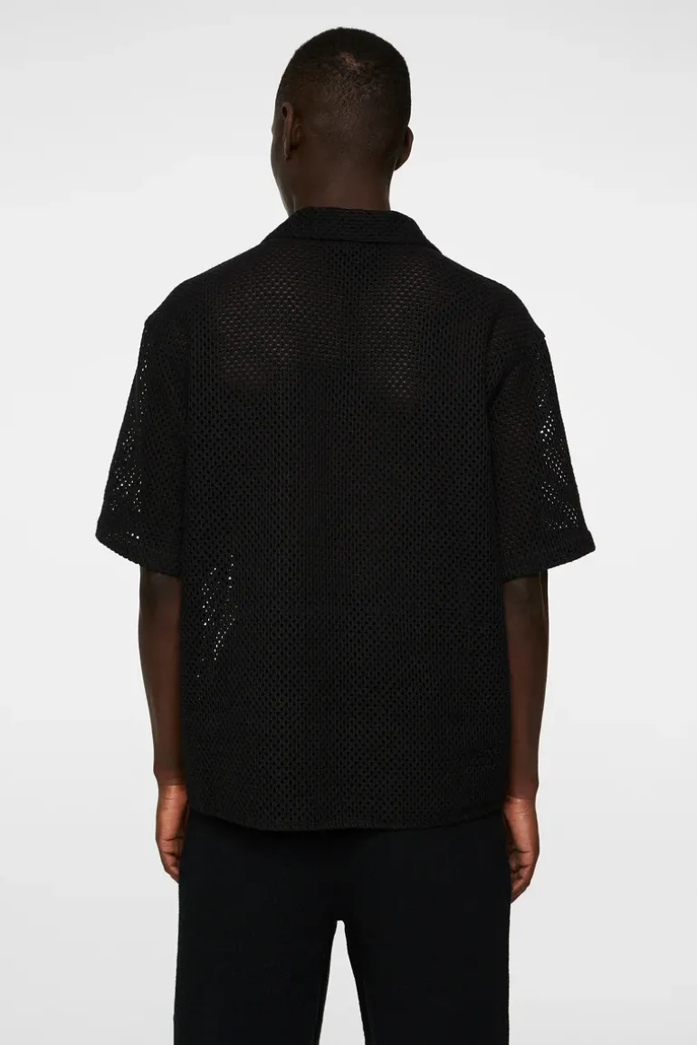 Cheap Ellis Crochet Shirt Tops|Skjorter