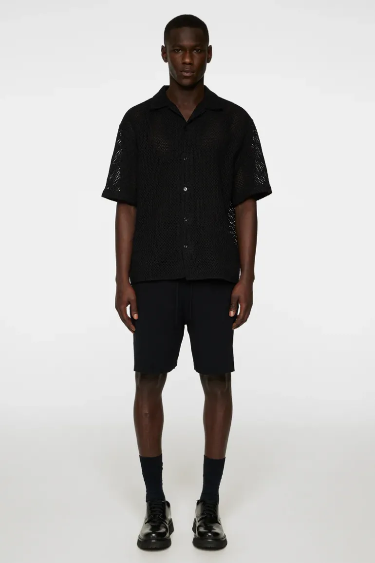 Cheap Ellis Crochet Shirt Tops|Skjorter