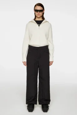 Hot Finja Knitted Zip Sweater Strikketøy|Strikkeklær