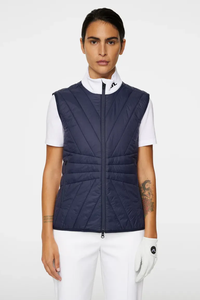 Best Holma Quilt Hybrid Vest Golf|Vests