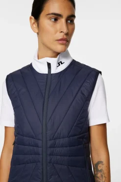 Best Holma Quilt Hybrid Vest Golf|Vests