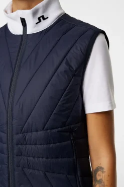 Best Holma Quilt Hybrid Vest Golf|Vests