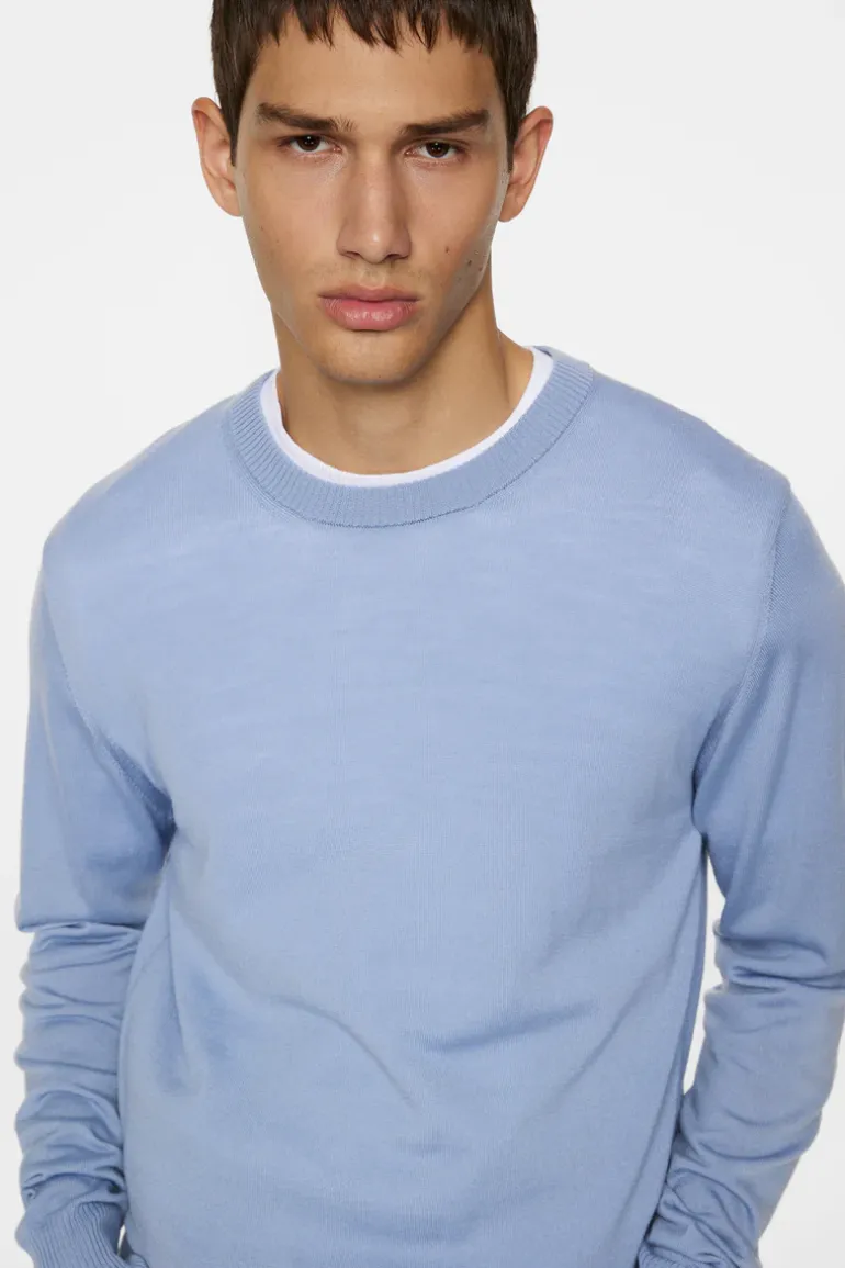 Shop Keane Light Merino Crew Neck Knitwear|Tops