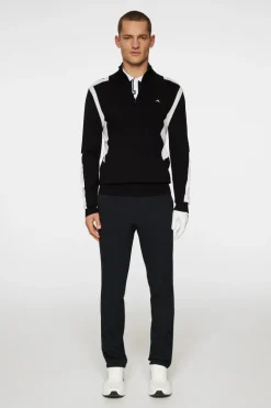 Shop Kendrick Knitted Zip Sweater Golf|Knitwear