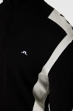 Shop Kendrick Knitted Zip Sweater Golf|Knitwear