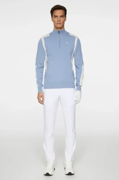Outlet Kendrick Knitted Zip Sweater Golf|Knitwear