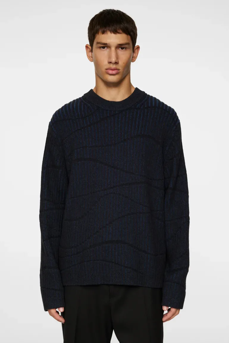 Shop Ken Resonance Jacquard Crew Knitwear|Tops