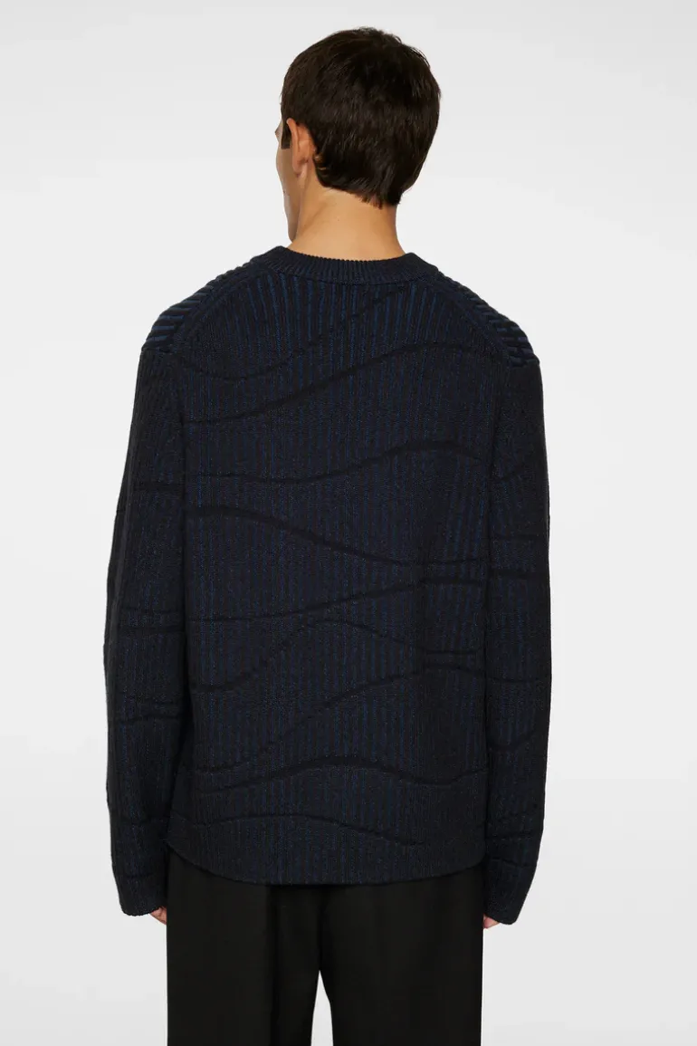Shop Ken Resonance Jacquard Crew Knitwear|Tops