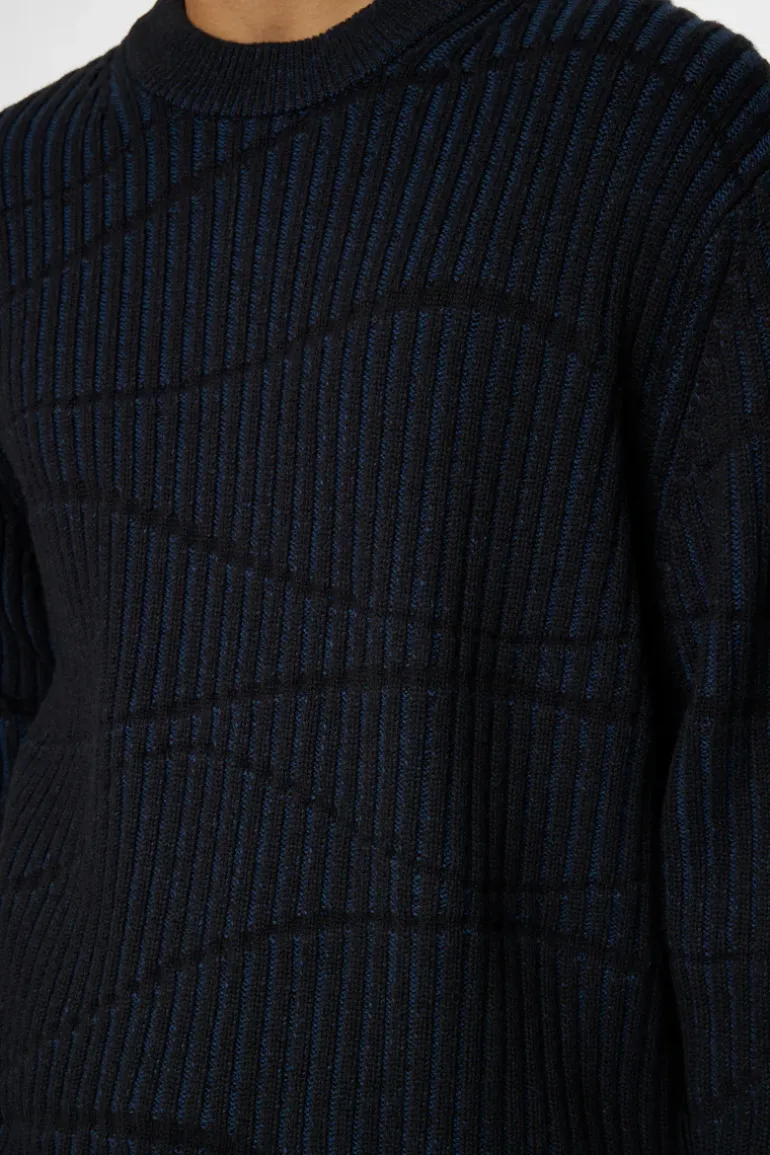 Shop Ken Resonance Jacquard Crew Knitwear|Tops