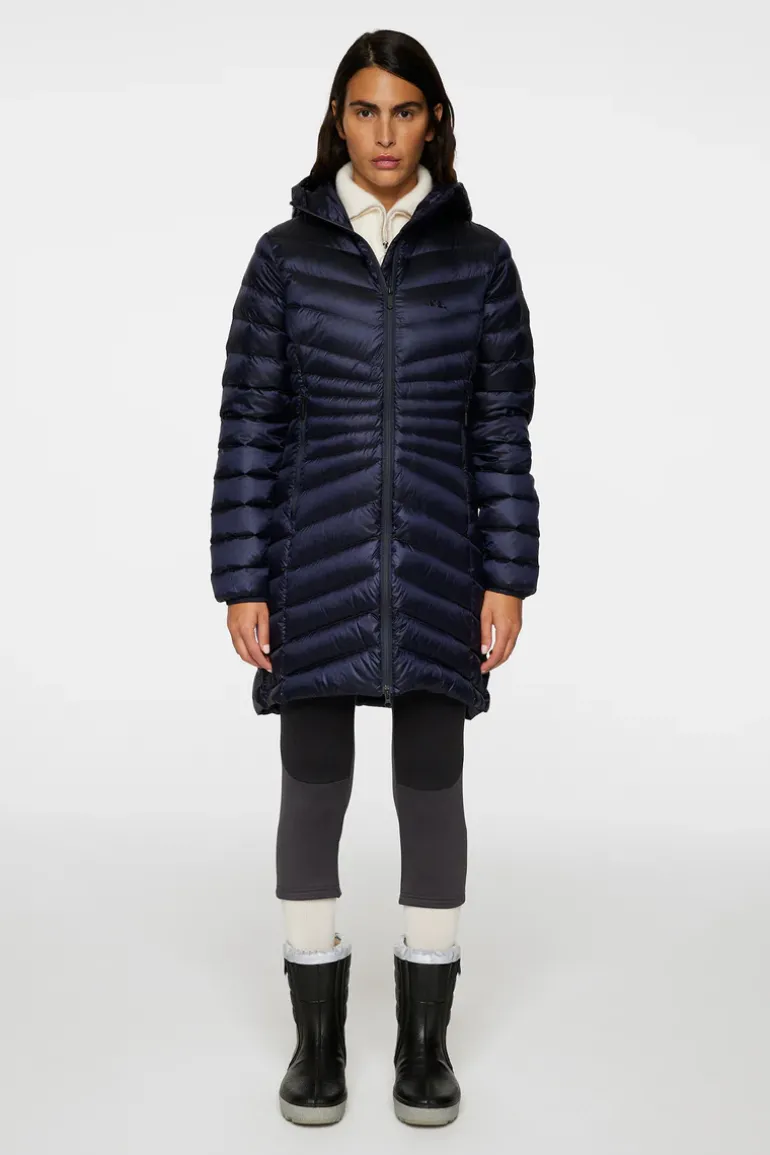 Fashion Lara Light Down Parka Jakker|Aktiv