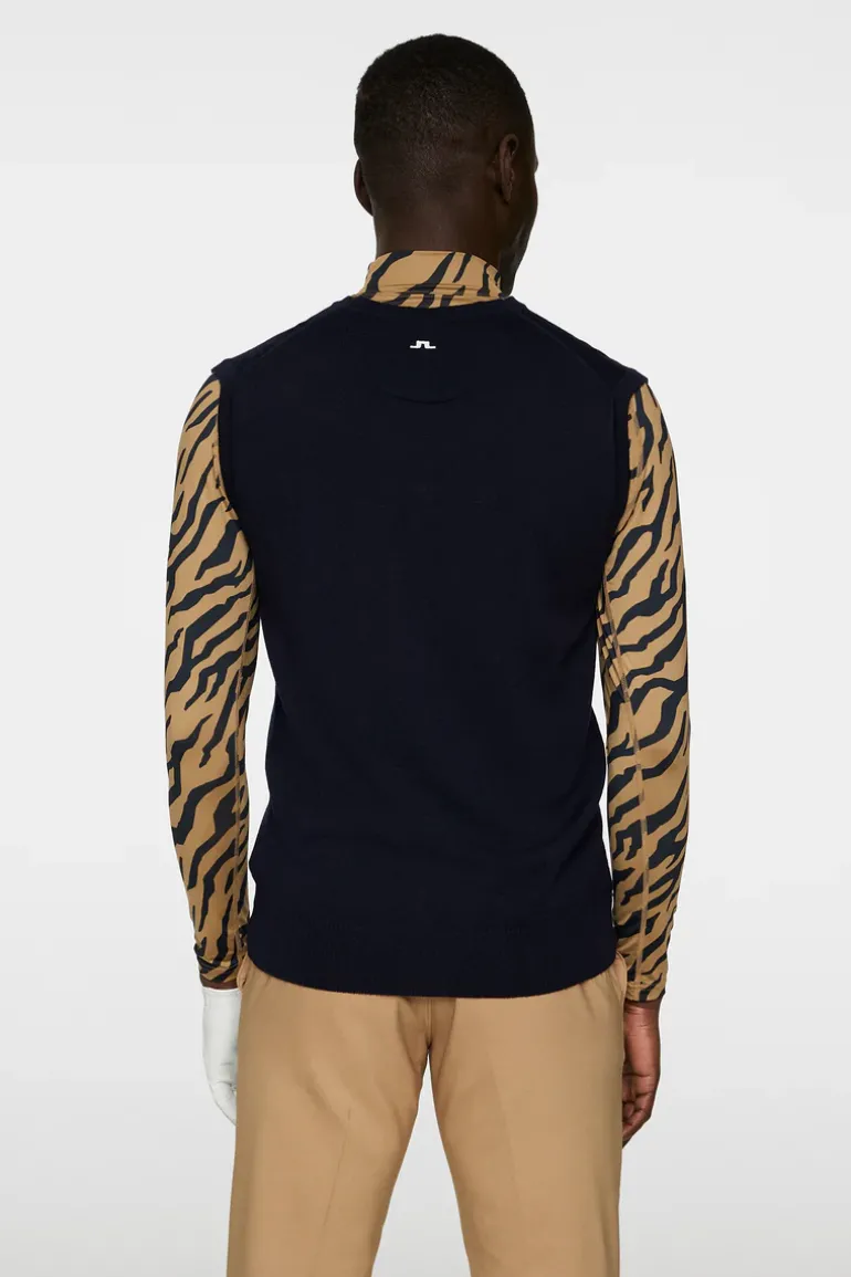 Store Liam Knitted Vest Golf|Knitwear