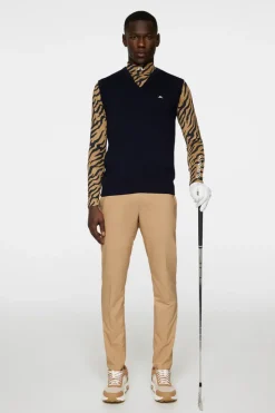 Store Liam Knitted Vest Golf|Knitwear