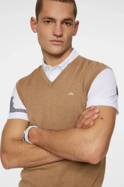 Cheap Liam Knitted Vest Golf|Knitwear