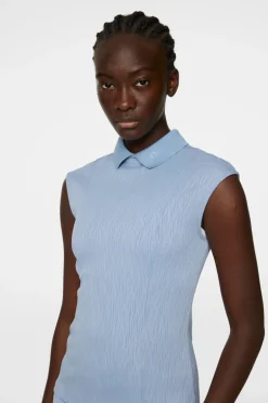Cheap Lila Sleeveless Top Golf|Tanks