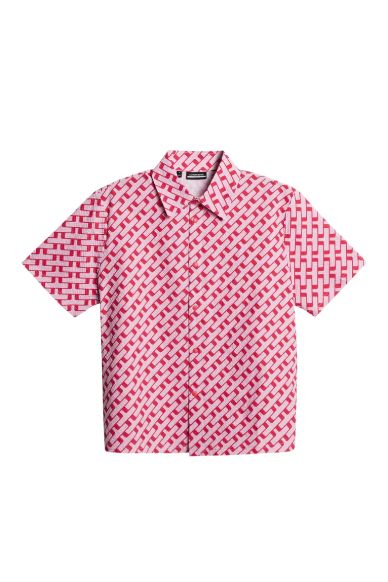 Store Linda Printed Shirt Golf|Tops