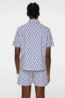 Flash Sale Linda Printed Shirt Golf|Tops