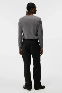Best Lymann Merino V-neck Sweater Tops|Strikkeklær